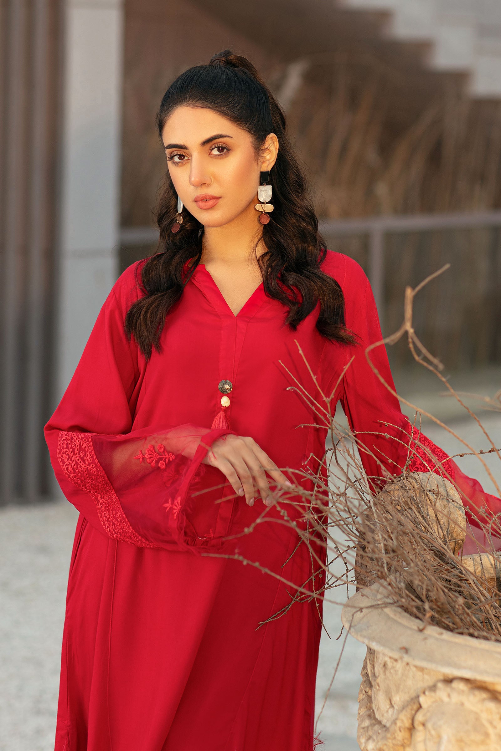 Shirt Red MB-W22-202