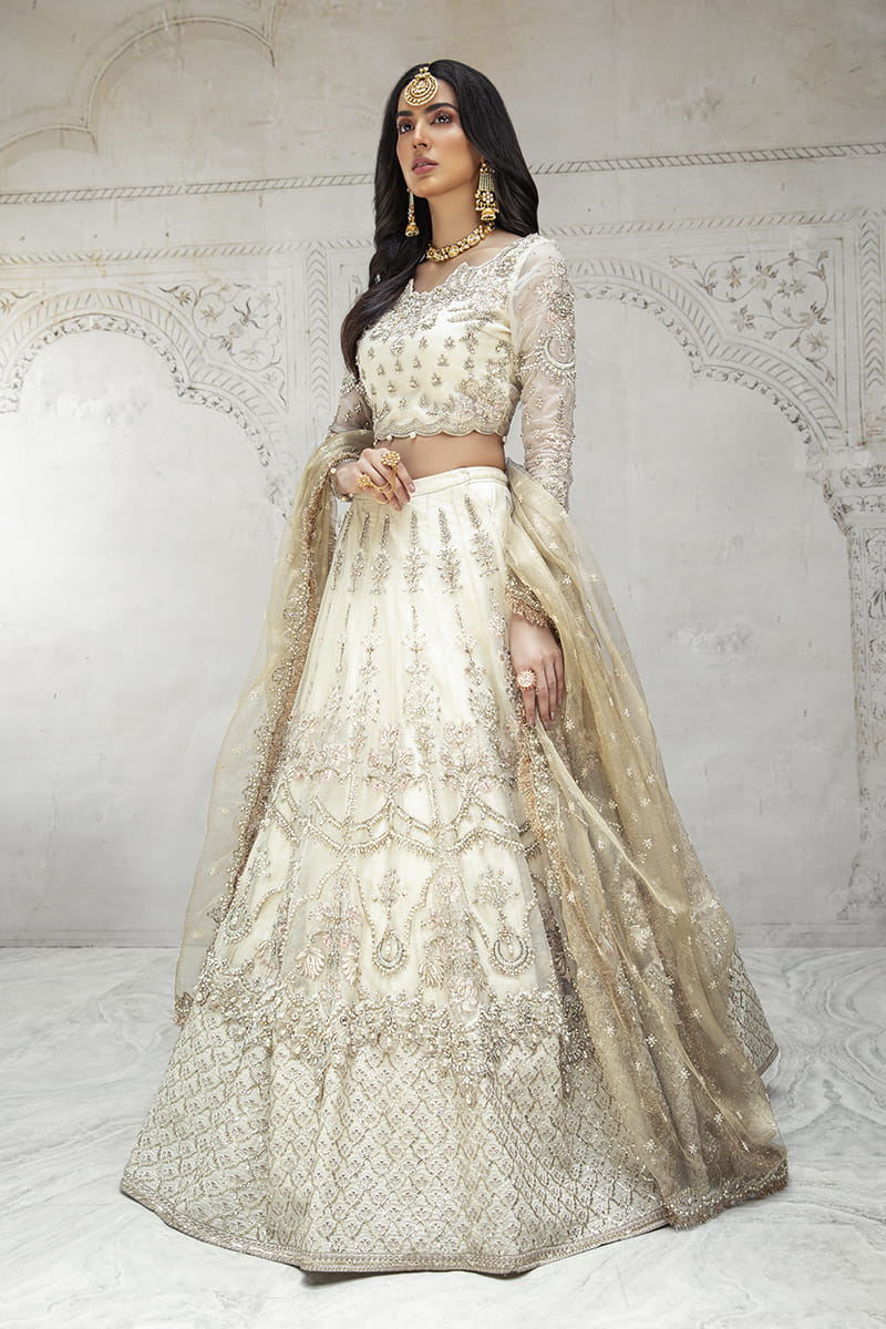 Maria B. Couture Off White MC-019