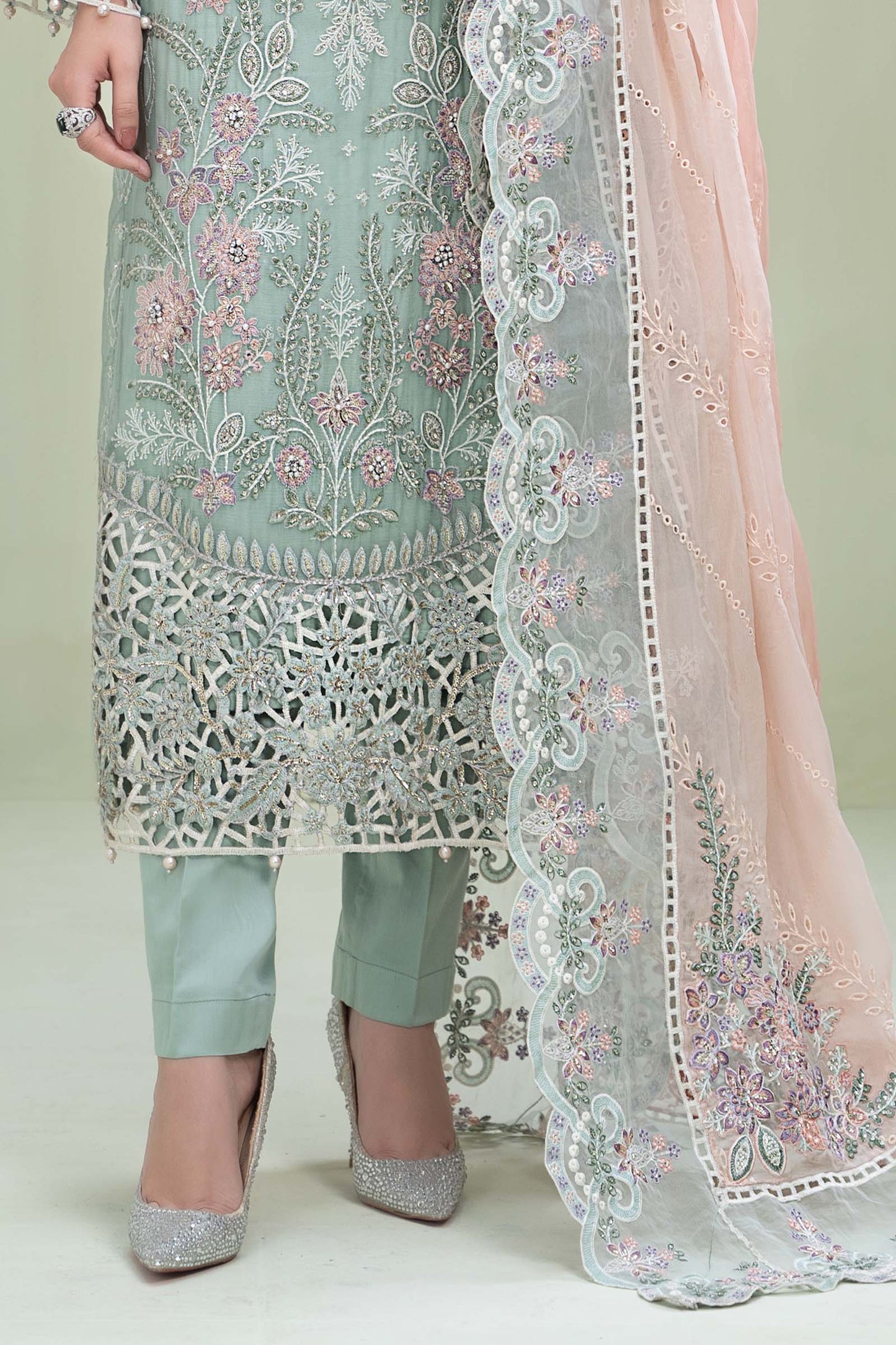 Suit Mint Green MCS-23-104