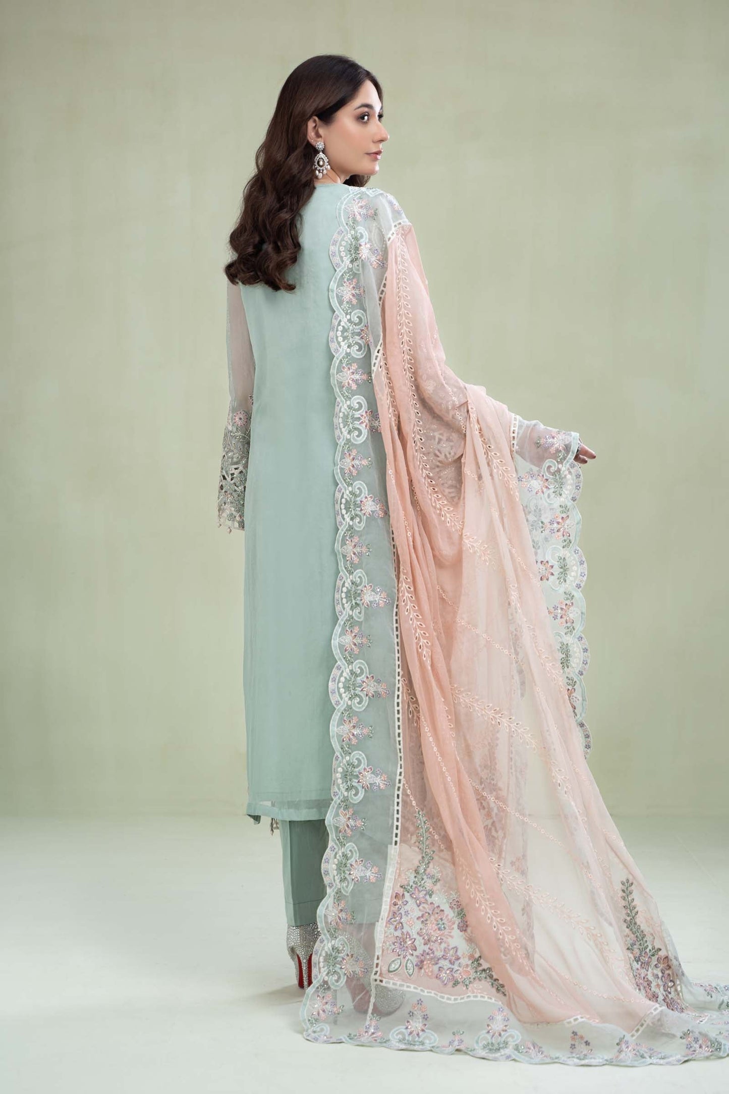 Suit Mint Green MCS-23-104