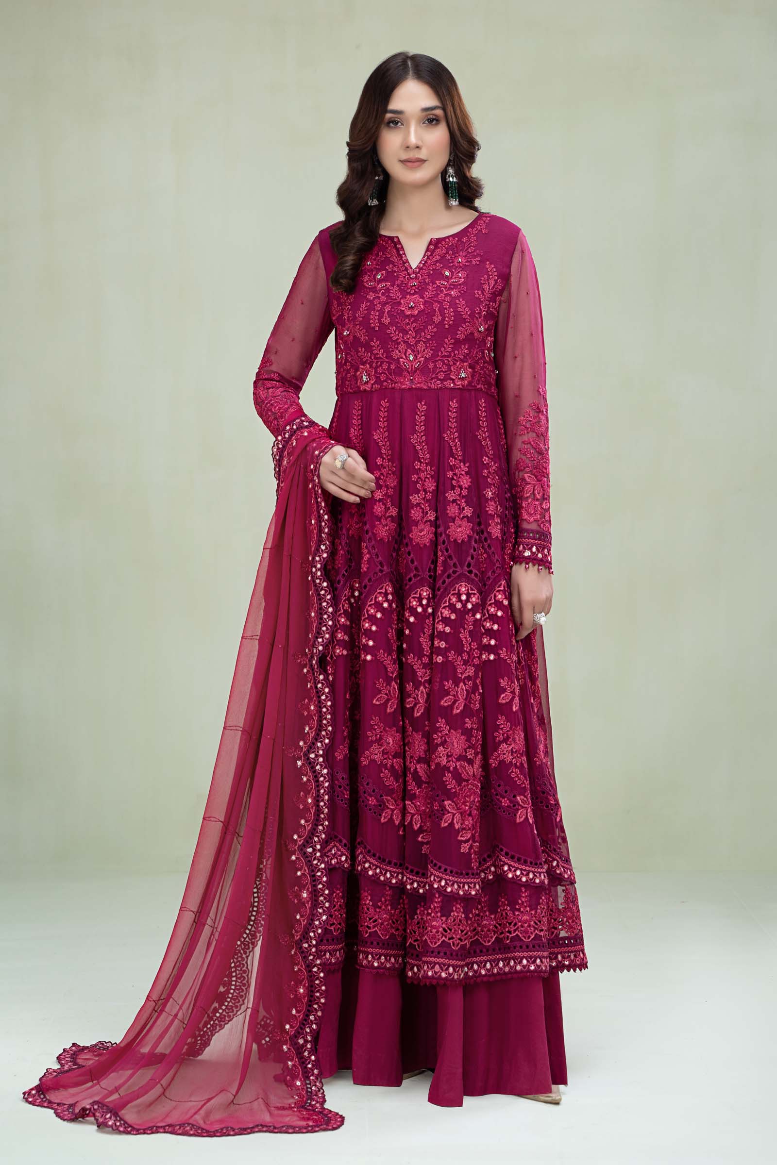Suit Magenta Pink MCS-23-107