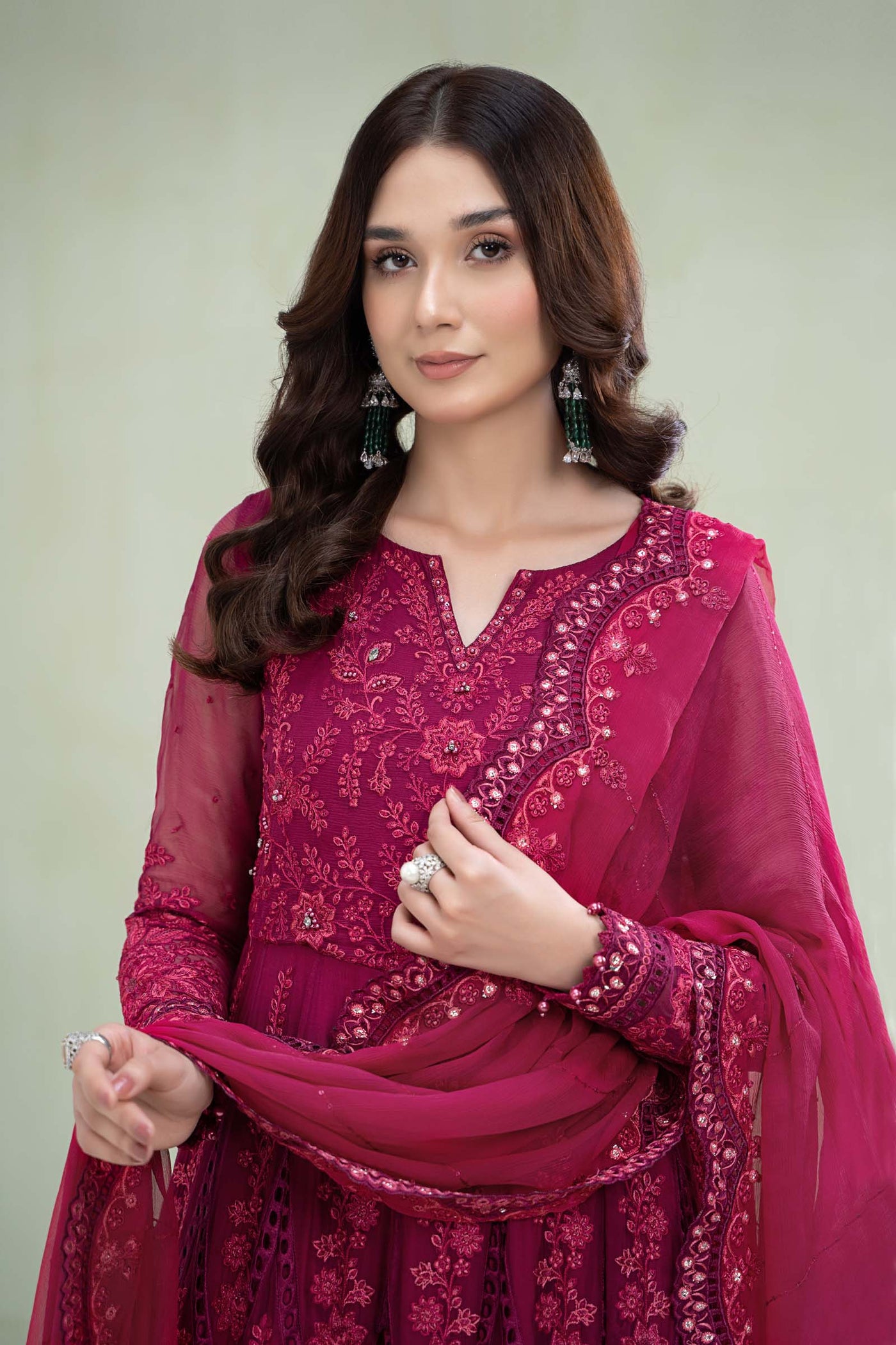 Suit Magenta Pink MCS-23-107