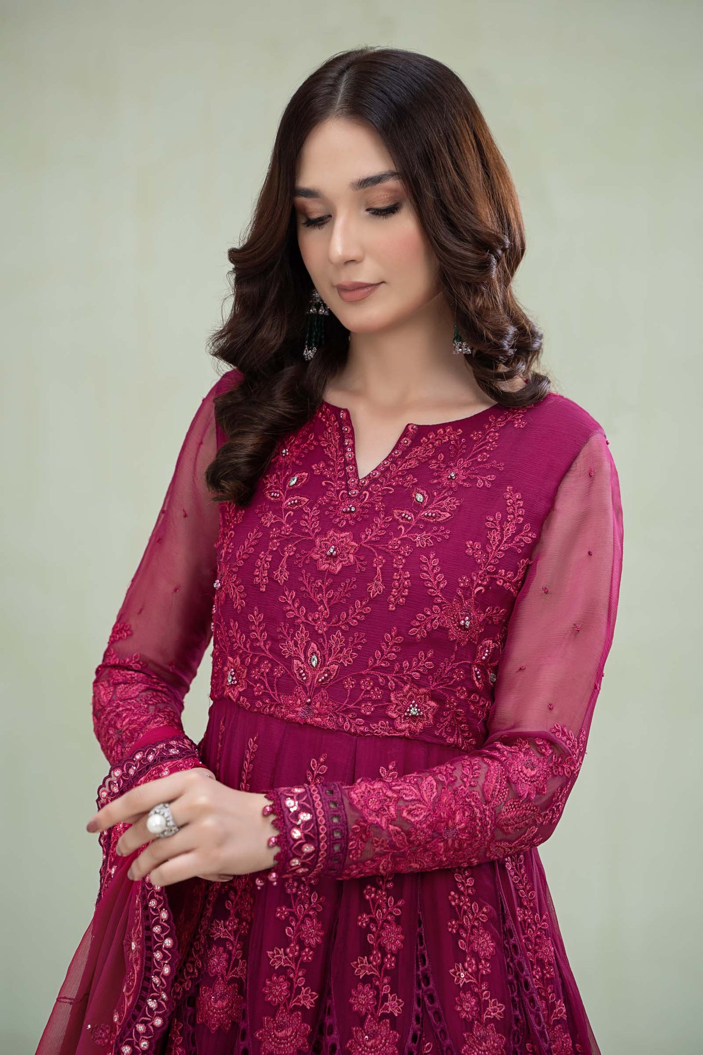 Suit Magenta Pink MCS-23-107