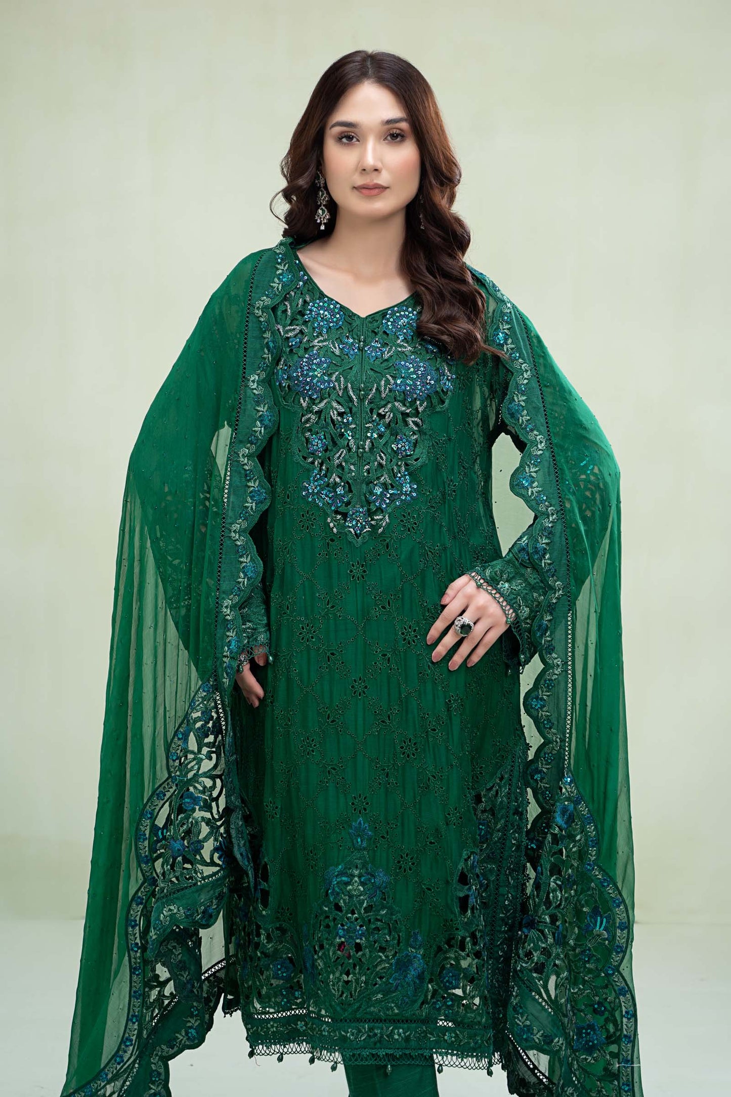 Suit Emerald Green MCS-23-108
