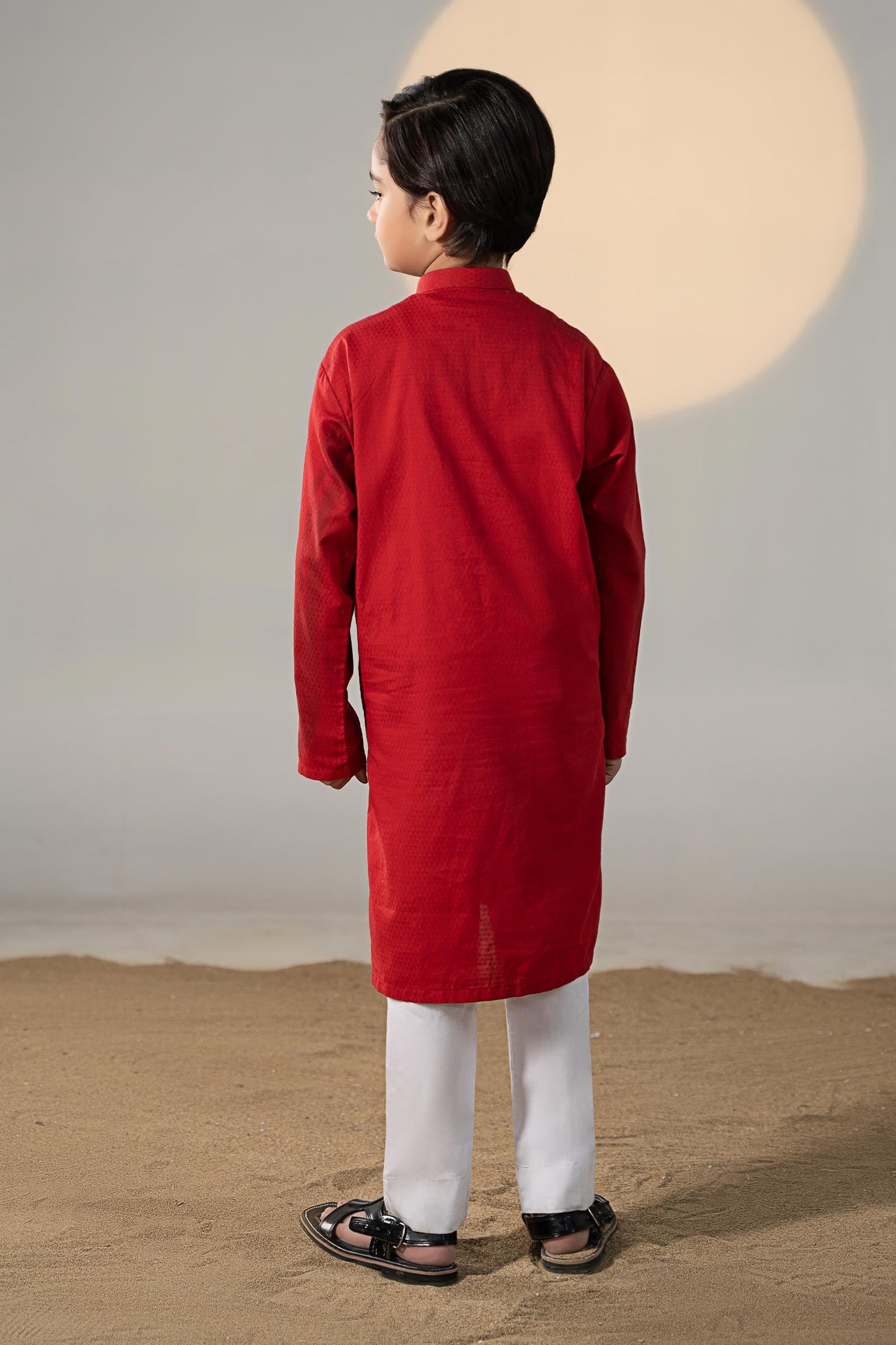 Dyed Dobby Kurta