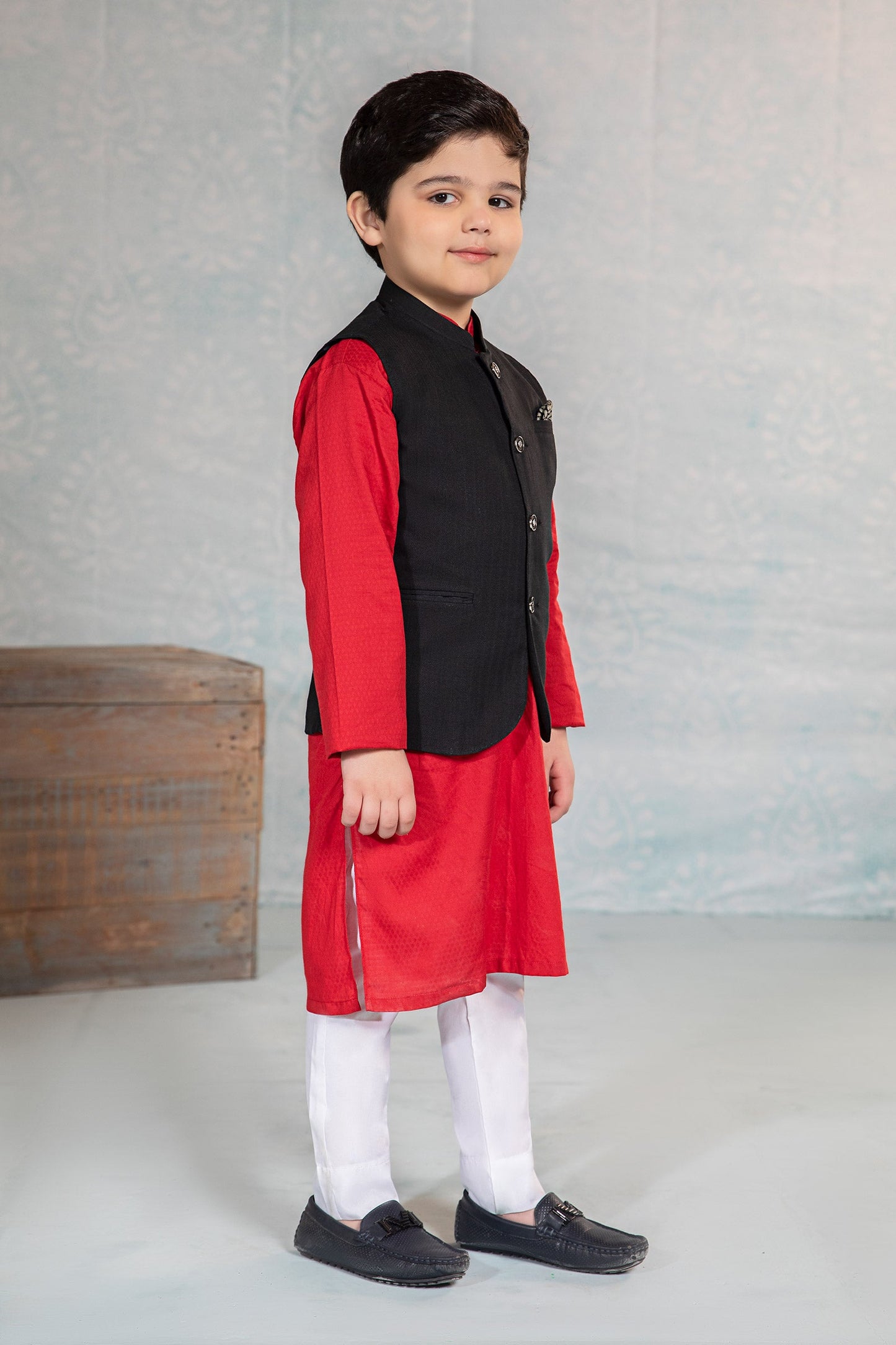 Dyed Dobby Kurta