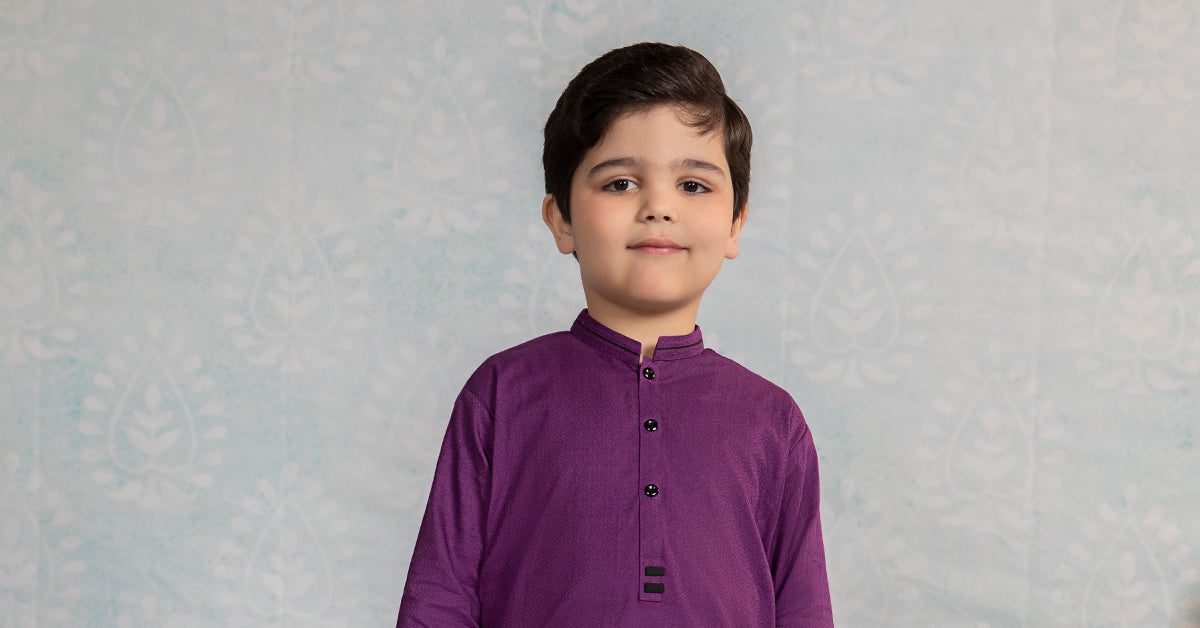 Dyed Dobby Kurta