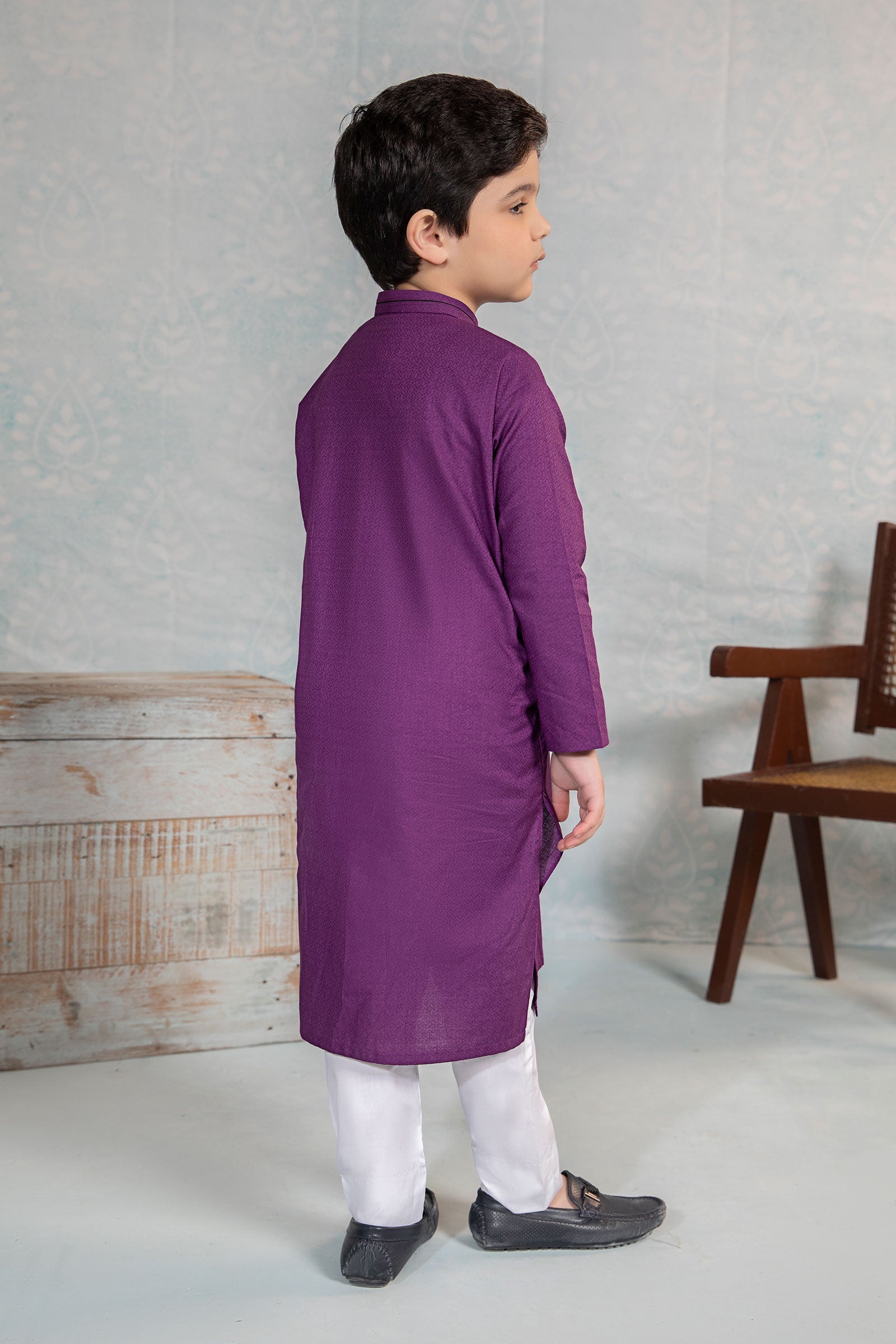 Dyed Dobby Kurta