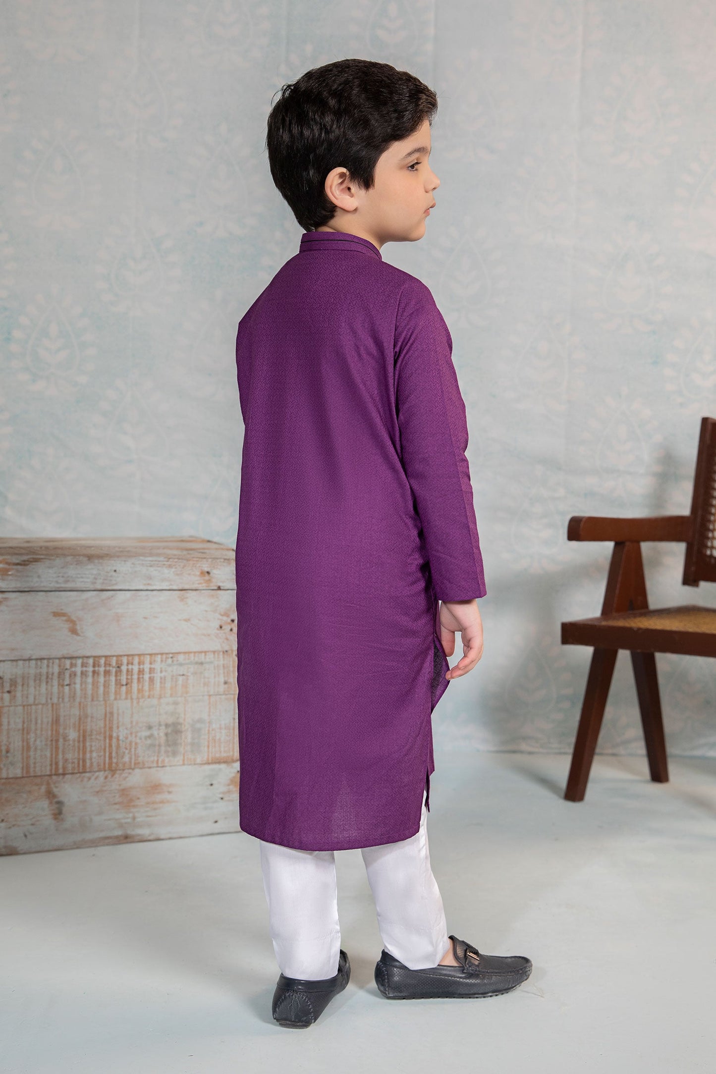 Dyed Dobby Kurta