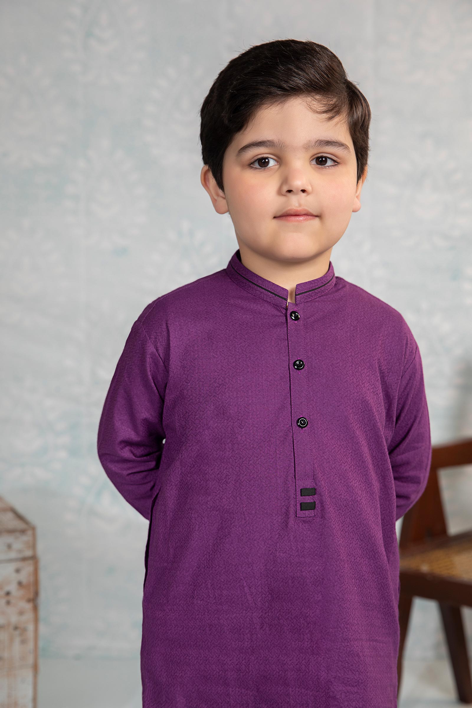 Dyed Dobby Kurta
