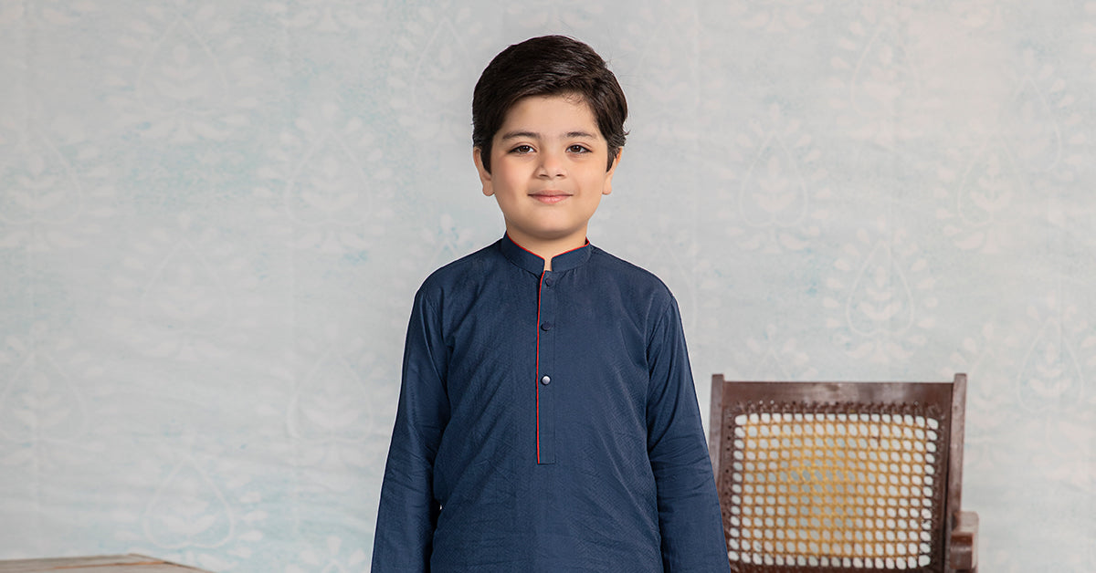 Dyed Dobby Kurta