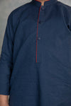 Dyed Dobby Kurta