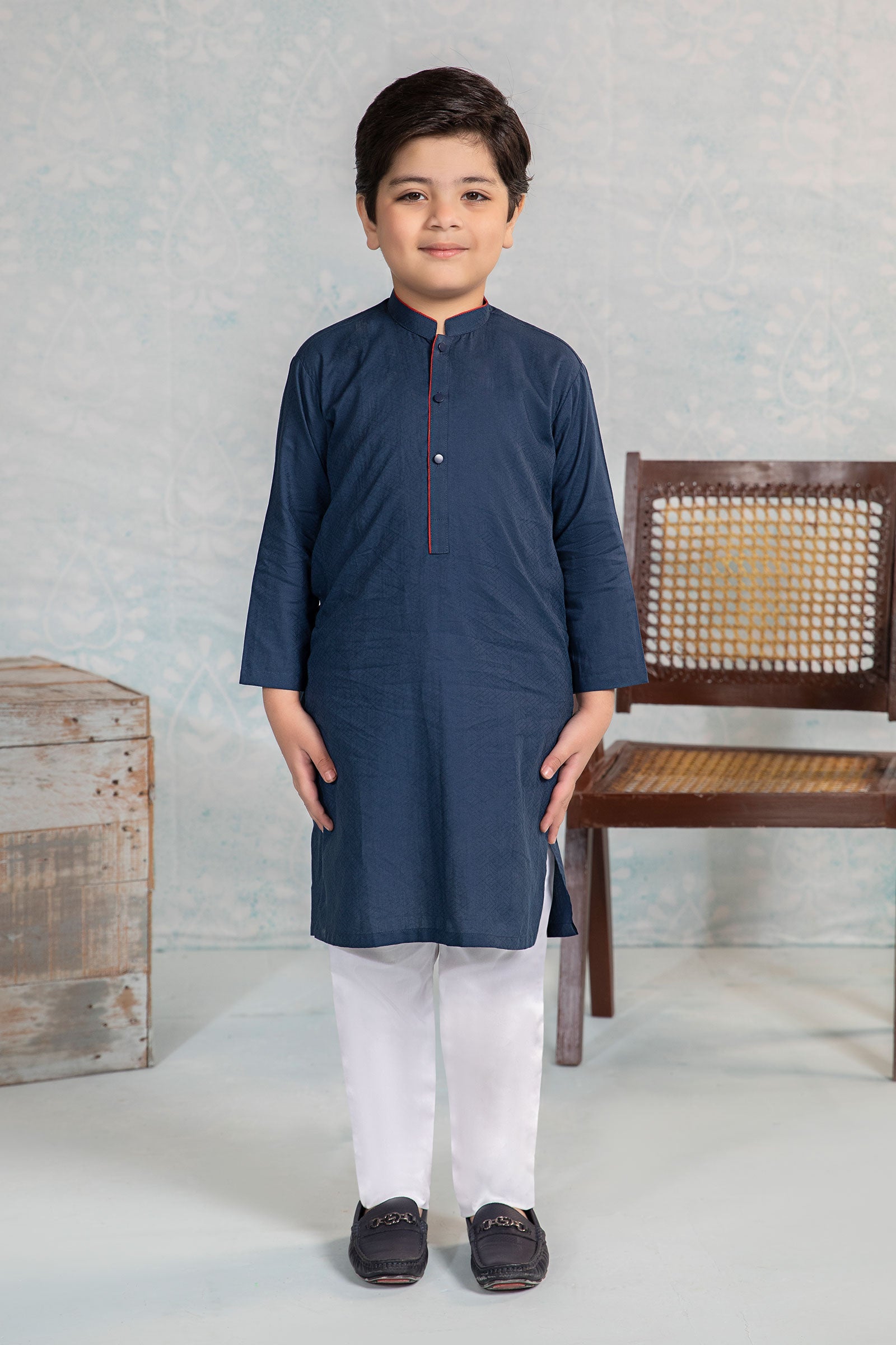 Dyed Dobby Kurta