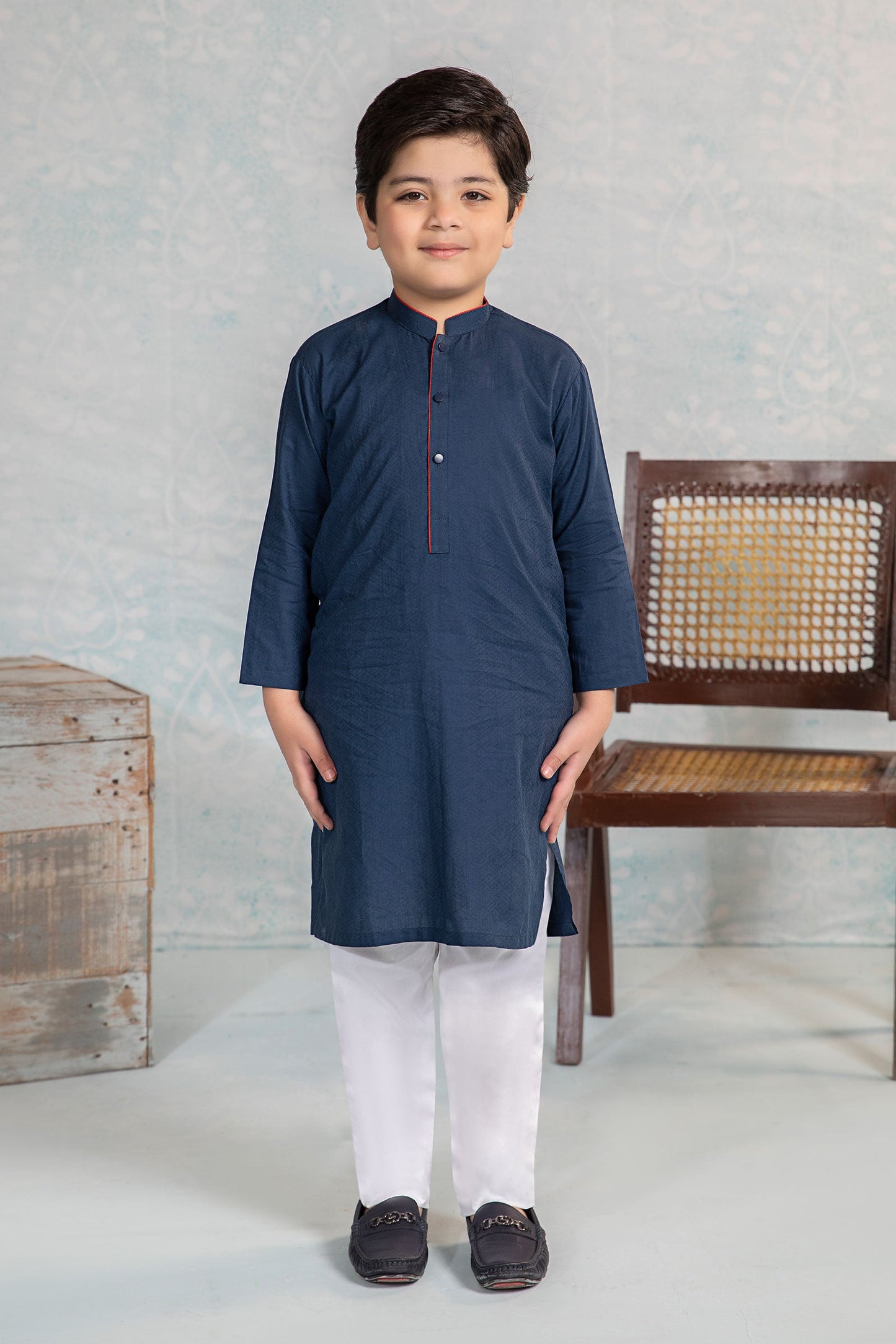 Dyed Dobby Kurta