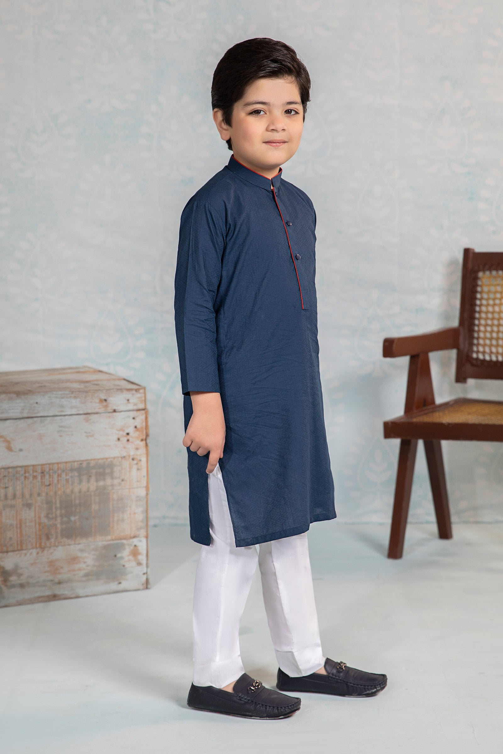 Dyed Dobby Kurta