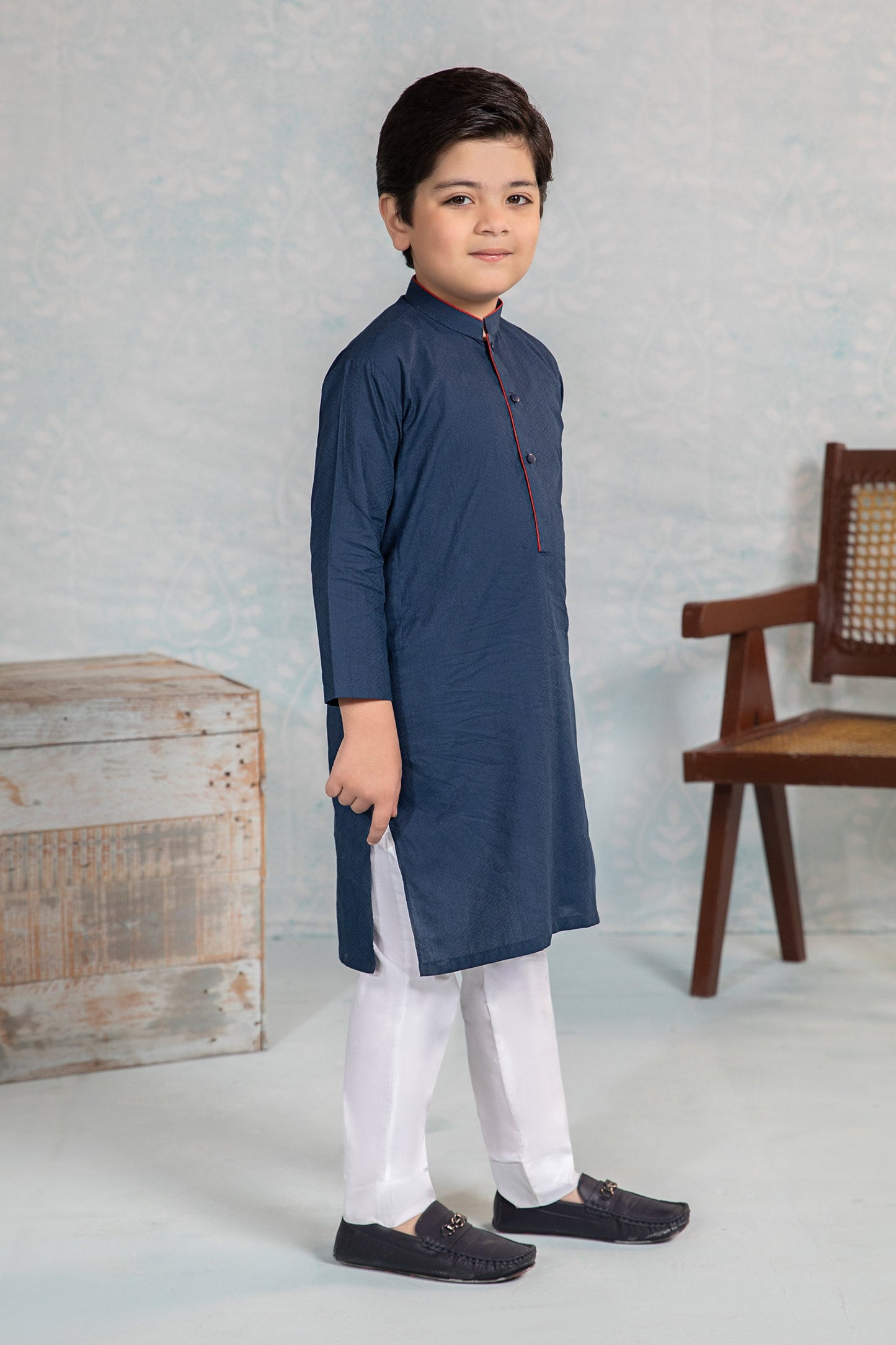Dyed Dobby Kurta