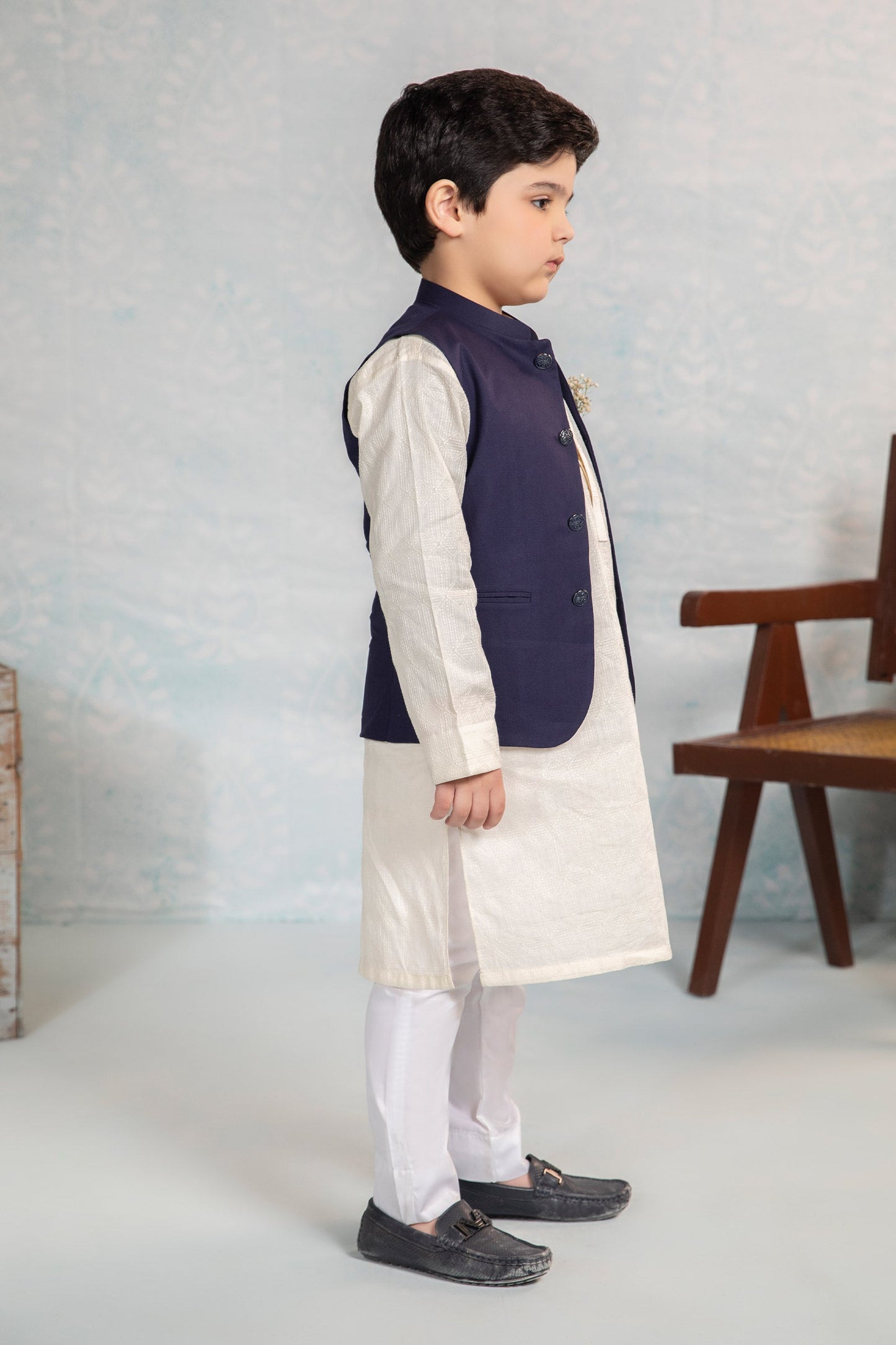 Navy Blue Waistcoat