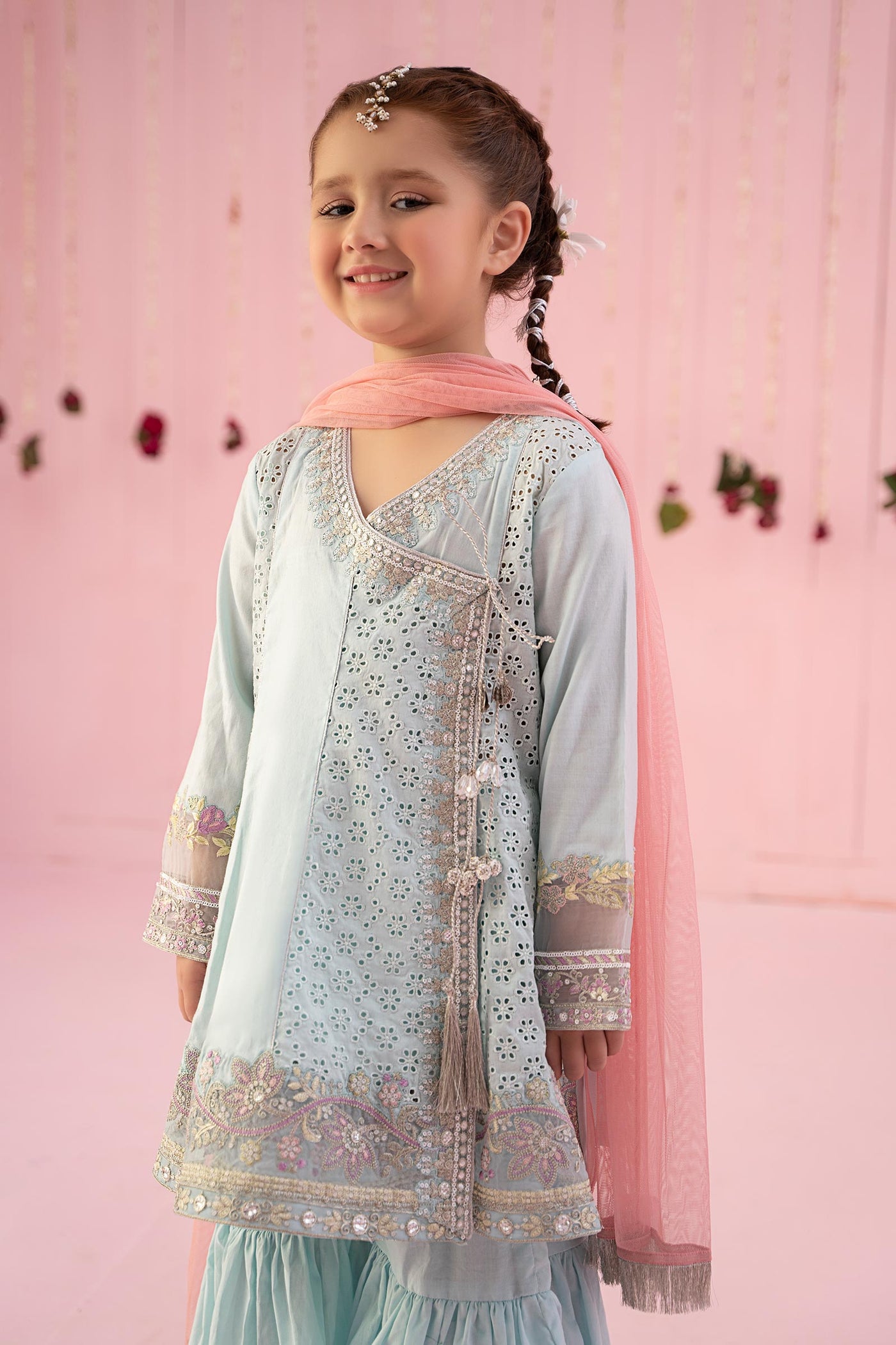 3 PIECE EMBROIDERED LAWN SUIT | MKD-EF24-07