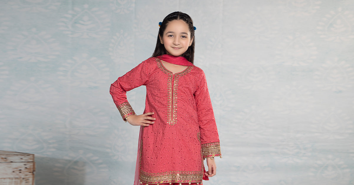 3 Piece Embroidered Lawn Suit