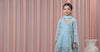 3 Piece Embroidered Cotton Jacquard Zari Suit