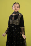 3 Piece Embroidered Dobby Suit