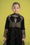 3 Piece Embroidered Dobby Suit