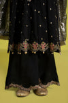 3 Piece Embroidered Dobby Suit