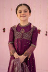 3 Piece Embroidered Dobby Suit