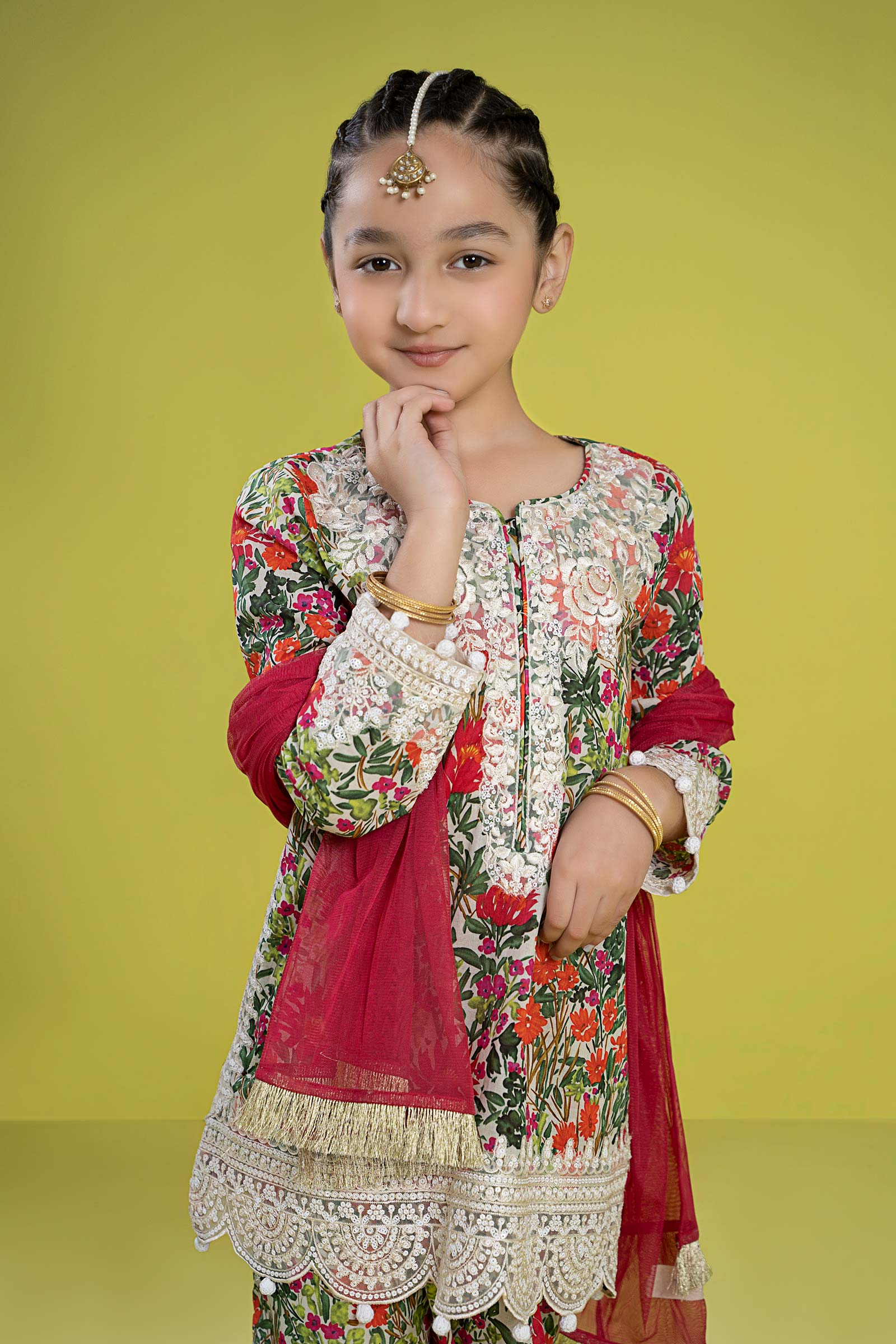 3 Piece Embroidered Lawn Suit