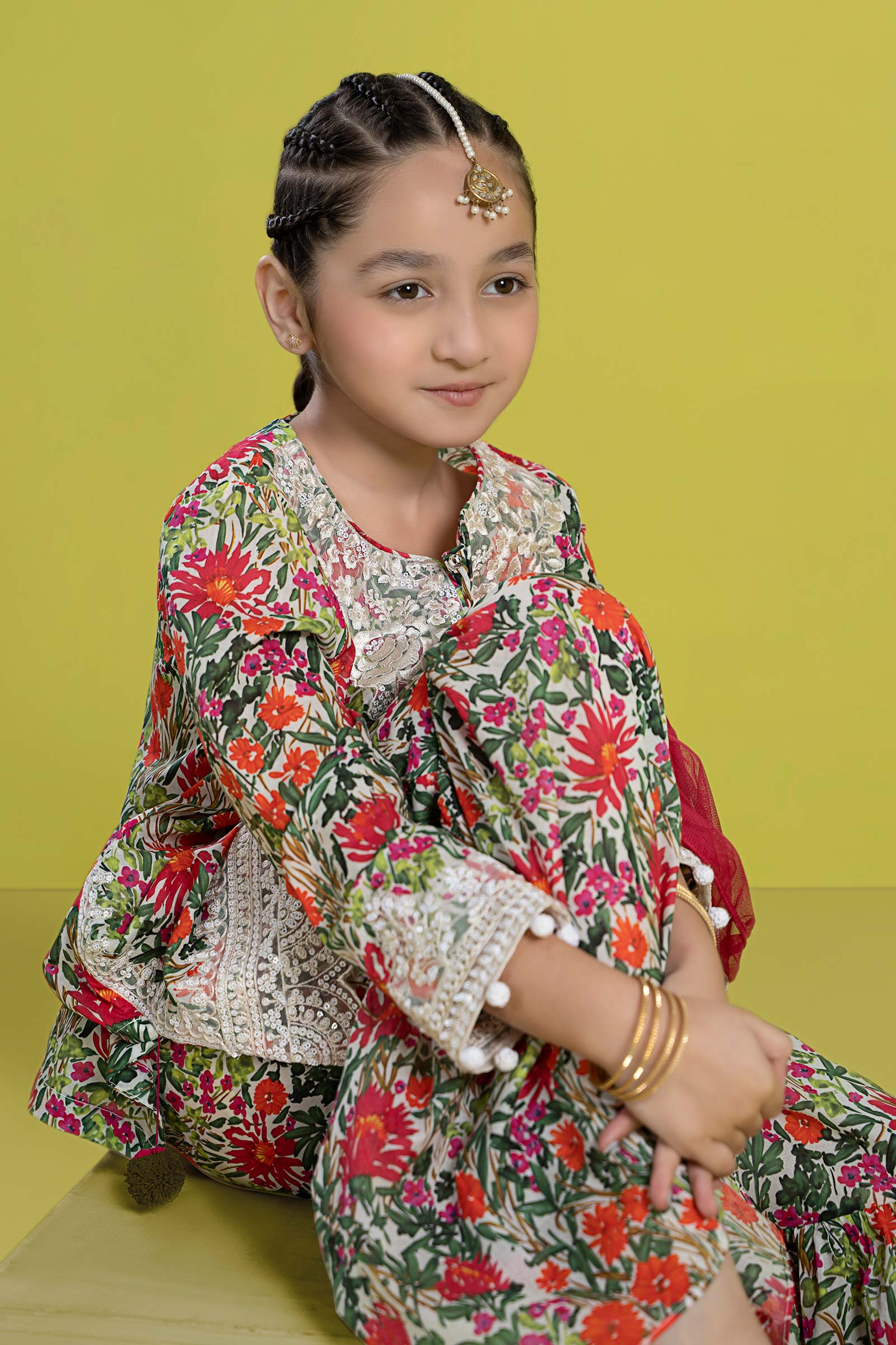 3 Piece Embroidered Lawn Suit