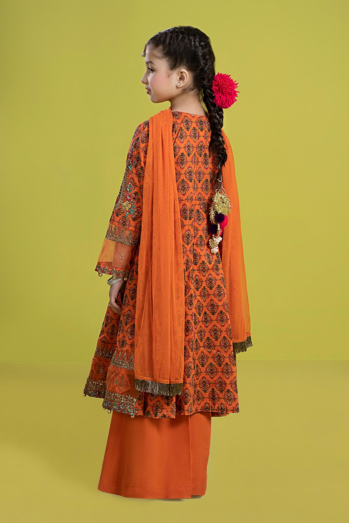 3 PIECE EMBROIDERED LAWN SUIT | MKD-EF24-36