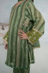 3 Piece Embroidered Yarn Dyed Suit
