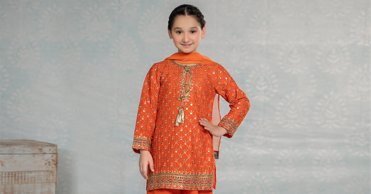 3 Piece Embroidered Lawn Suit
