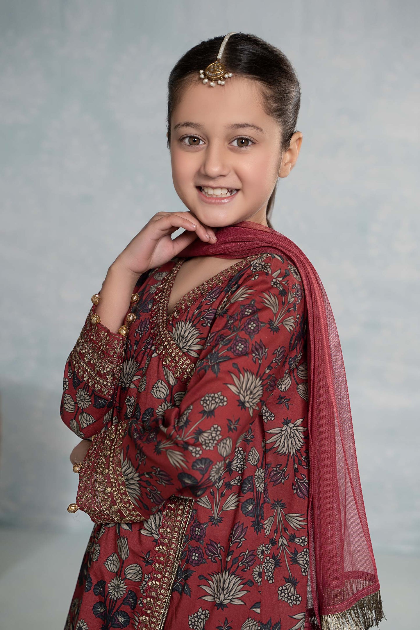 3 Piece Embroidered Lawn Suit