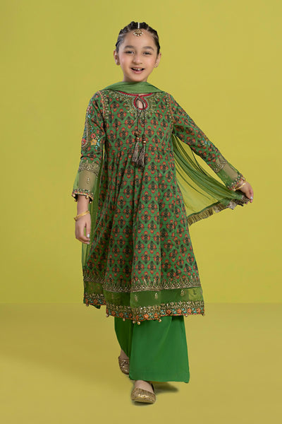 3 PIECE EMBROIDERED LAWN SUIT | MKD-EF24-36 All Products MKD2436-023-GPD