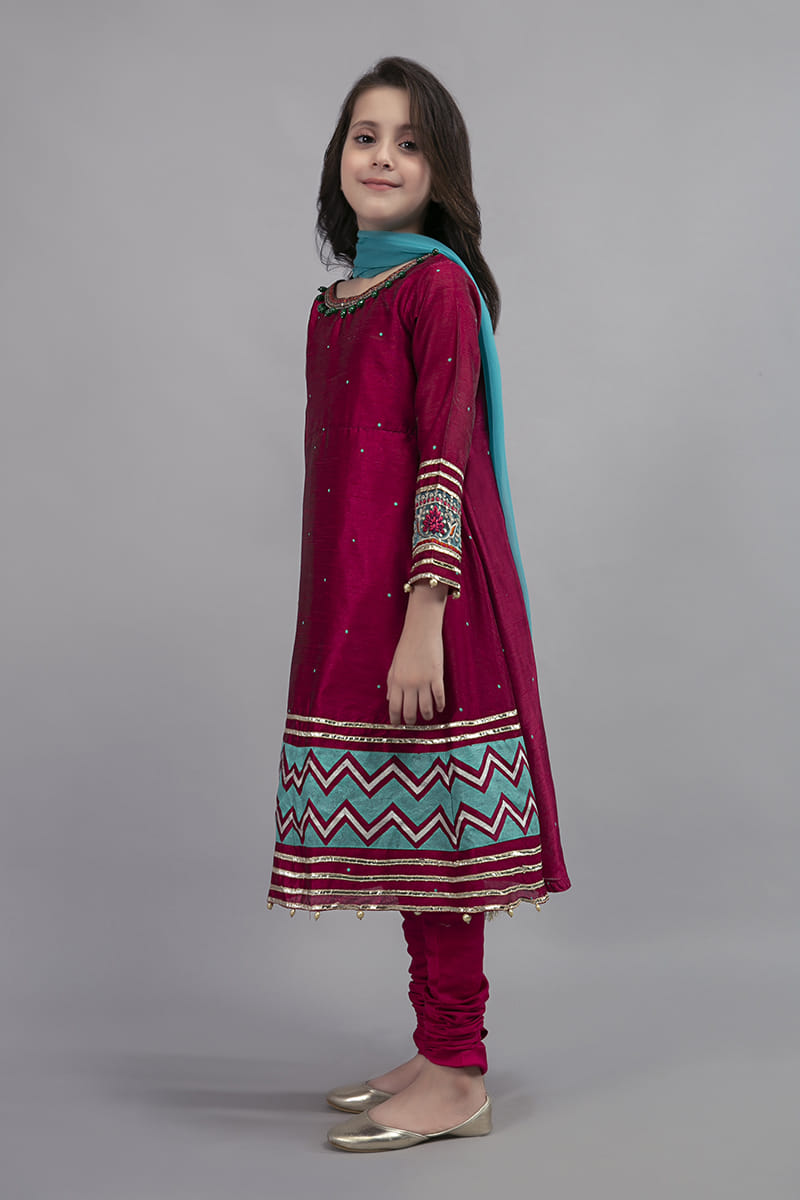 Suit Fuchsia Pink MKS-EA20-04