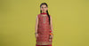 3 Piece Embroidered Organza Suit