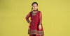 3 Piece Embroidered Organza Suit