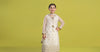 3 Piece Embroidered Organza Suit