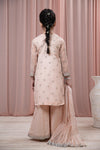 3 Piece Embroidered Organza Suit