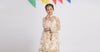 3 Piece Embroidered Organza Suit