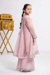3 Piece Embroidered Organza Suit