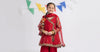 3 Piece Embroidered Organza Suit
