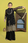 3 Piece Embroidered Organza Suit