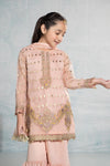 3 Piece Embroidered Organza Suit