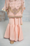 3 Piece Embroidered Organza Suit