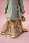 3 Piece Embroidered Jacquard Suit