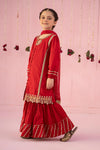 3 Piece Embroidered Dobby Suit