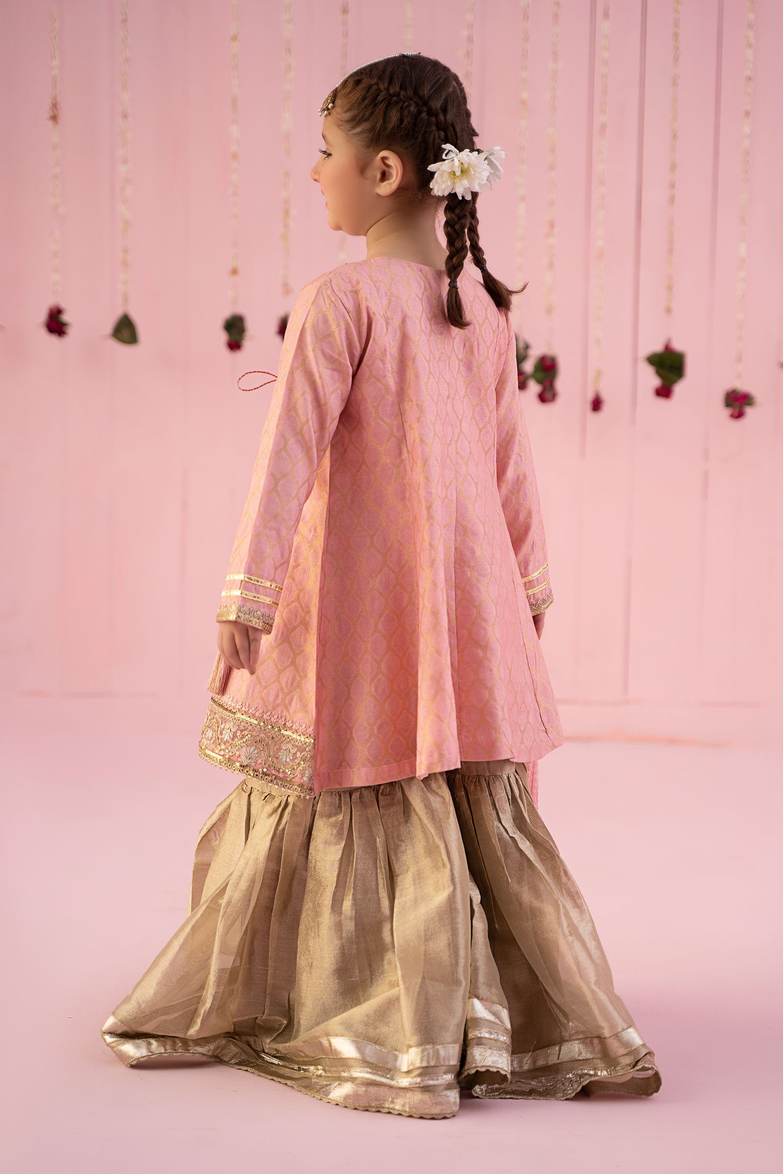 3 Piece Embroidered Jacquard Suit