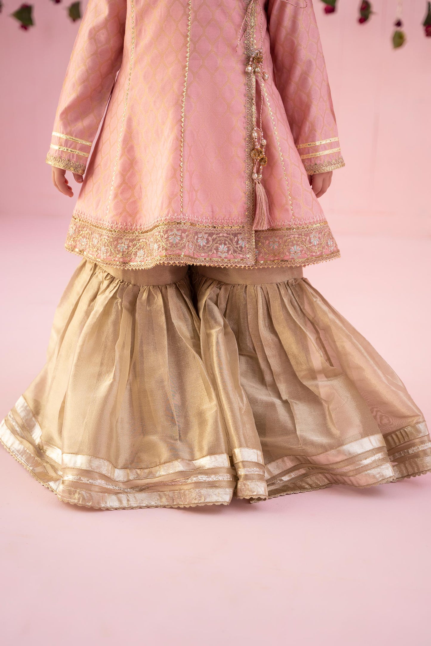 3 Piece Embroidered Jacquard Suit
